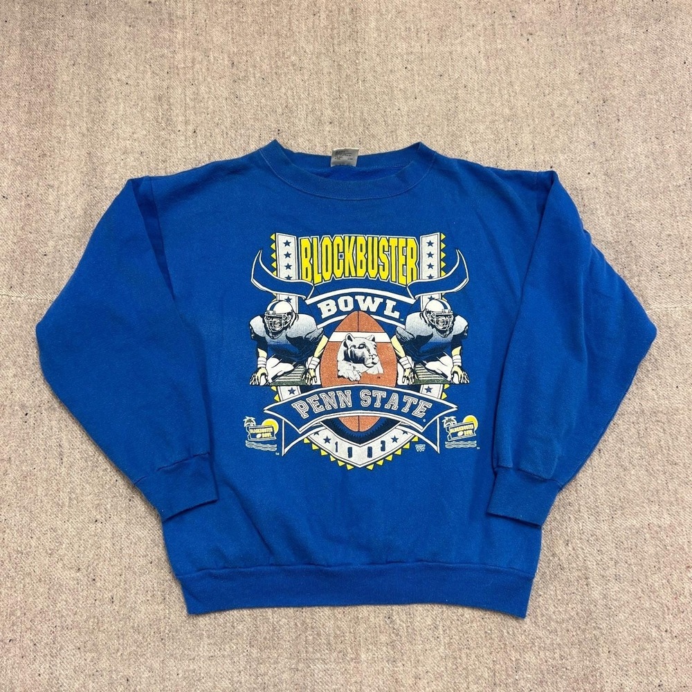 Vintage Penn State Nittany Lions Sweatshirt Mens XL‎ Blue 1990s NCAA